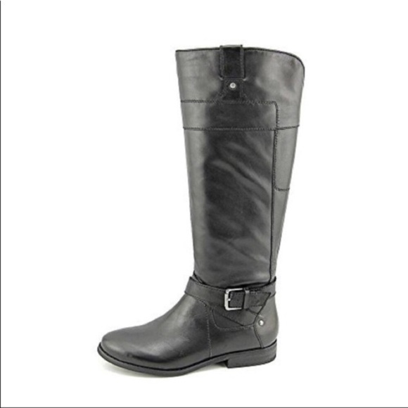 NWT Marc Fisher Arty Womens Black Knee High Boot - Picture 1 of 8